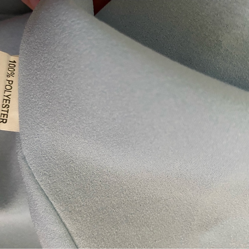 Color: powder blue, lined - Picture 4 of 4